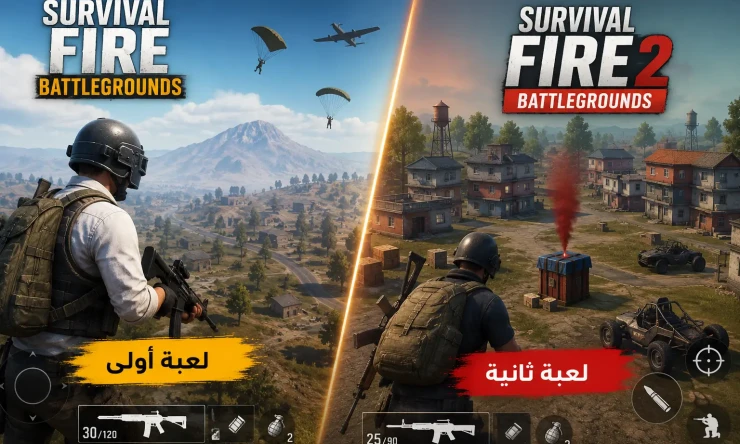 أفضل لعبتين شبيهتين ببجي بدون إنترنت