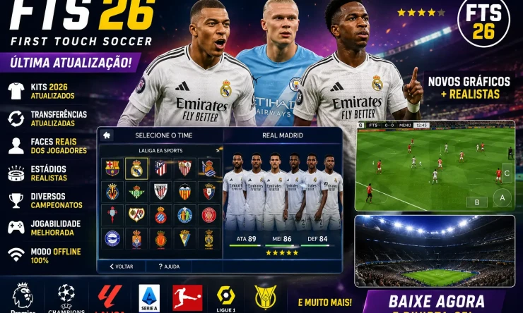 تحميل لعبة FTS 26 آخر إصدار للأندرويد